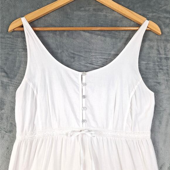 Seraphine Dress 4 Maternity Babydoll Cottagecore Eyelet Boho Prairie Summer - Picture 3 of 7